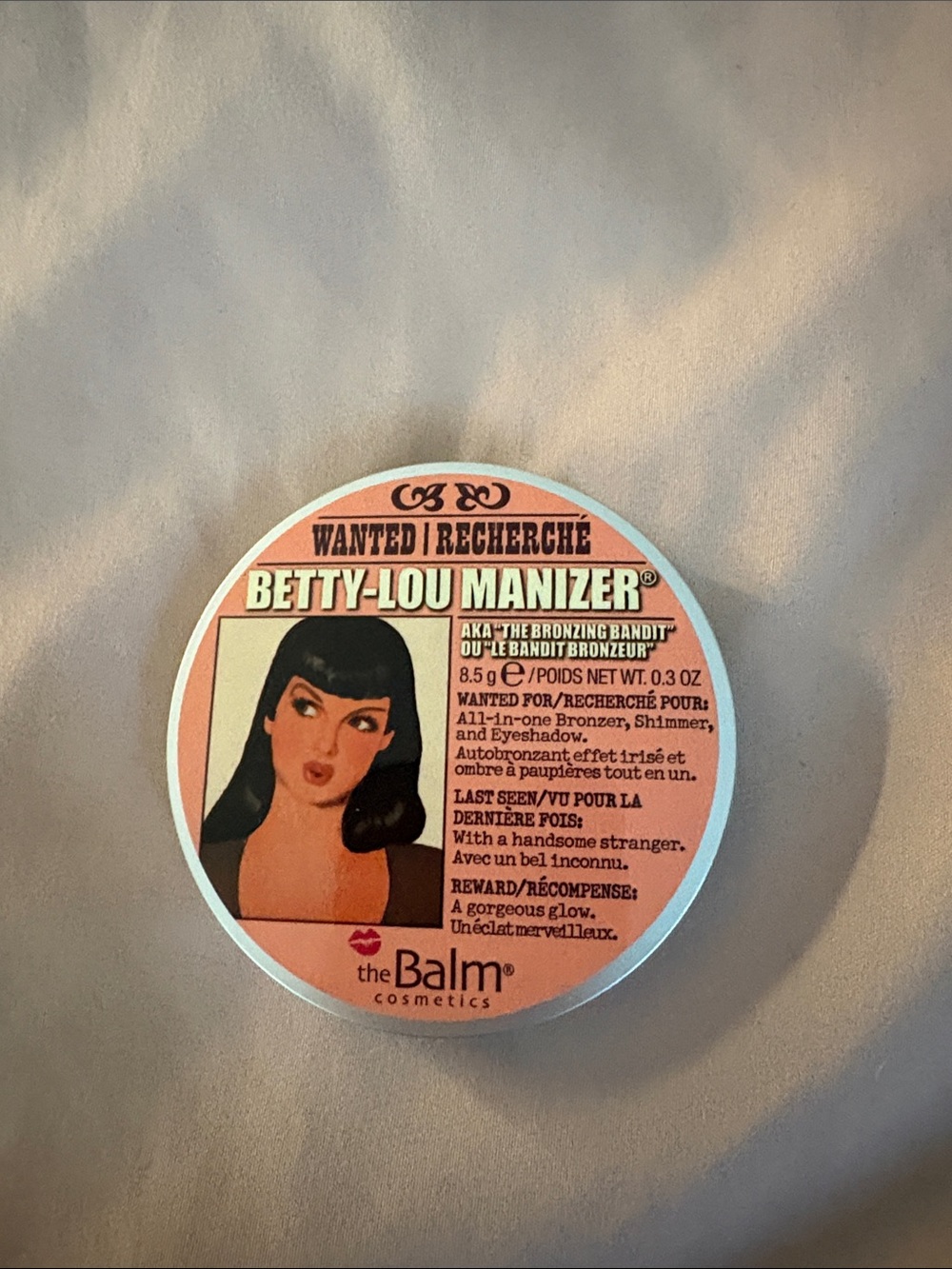theBalm Betty-Lou Manizer bronzer.